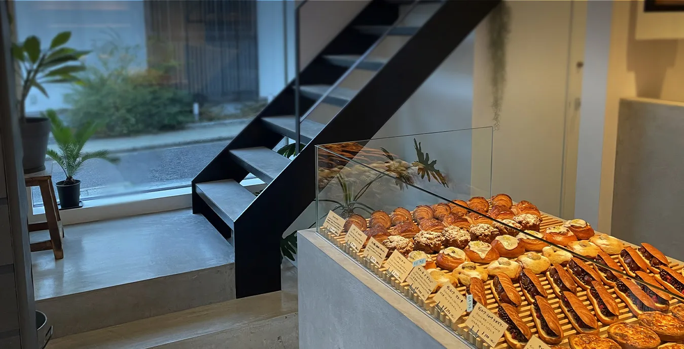 京都伏見稲荷のパン屋 eight（エイト）内観